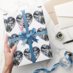Diamond Heart 60th Anniversary Wrapping Paper<br><div class="desc">A Digitalbcon Images Design featuring a Silver, Platinum and diamond color theme with a variety of custom images, shapes, patterns, styles and fonts in this one-of-a-kind Diamond Wedding Anniversary Wrapping Paper. Add a touch of class and elegance to your anniversary gift wrapping with this specially designed wrapping paper. COMPLETE YOUR...</div>