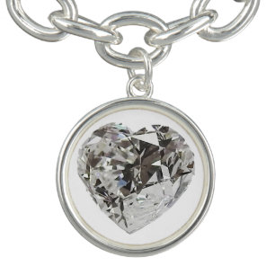 Diamond Heart Bracelet