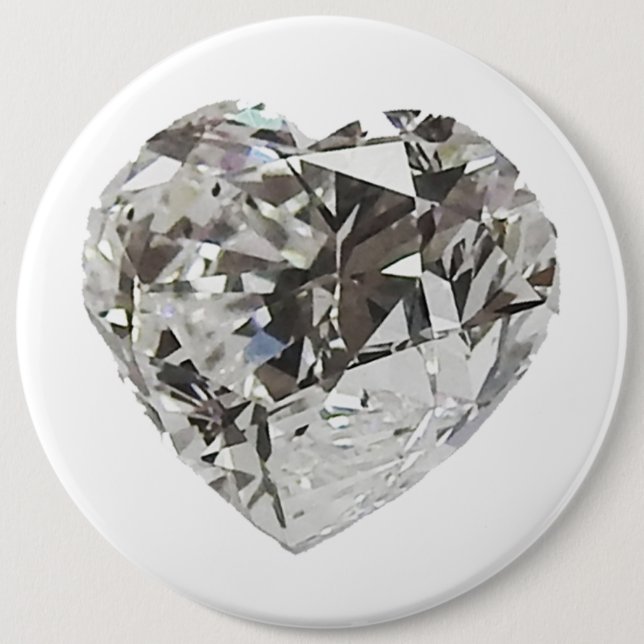 Diamond Heart Button (Front)