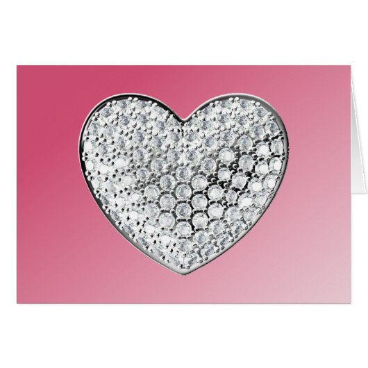 Diamond Heart Cards (Front Horizontal)
