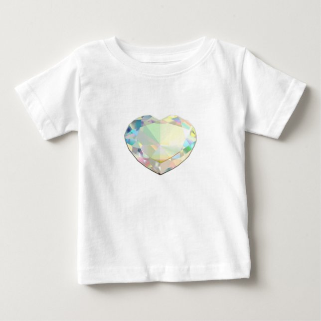 Diamond Heart Inspiration Baby T-Shirt (Front)