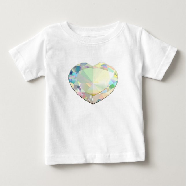 Diamond Heart Inspiration Baby T-Shirt (Front)
