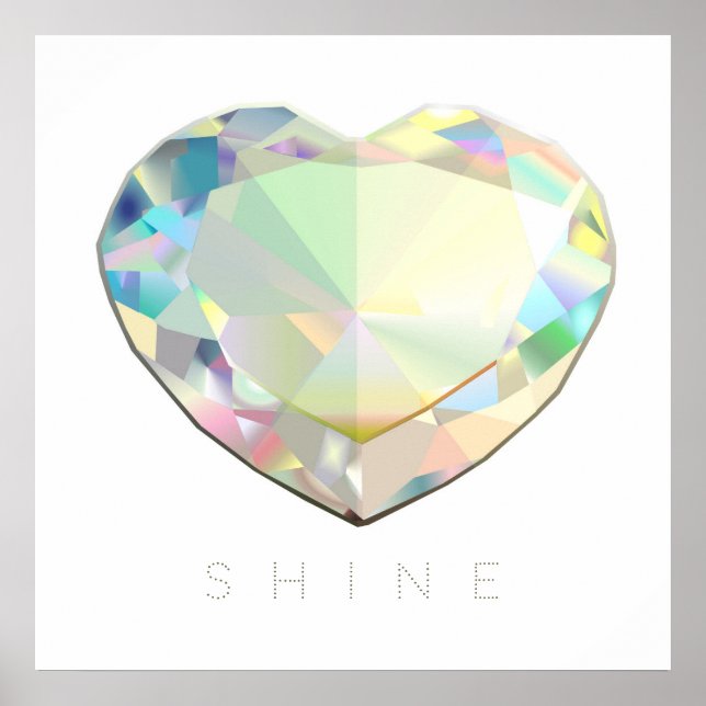 Diamond Heart Inspiration Poster (Front)