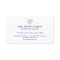 Diamond heart jewel jewelry business card