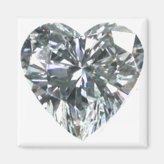 Diamond Heart Magnet (Front)