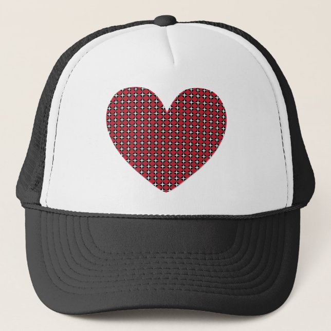 Diamond Heart Trucker Hat (Front)