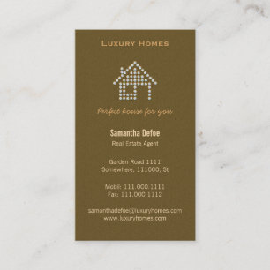 Diamond Home Real Estate Business Card