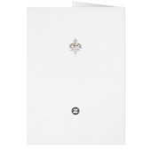 DIAMOND in Flowers ~ Greeting Card (Back)