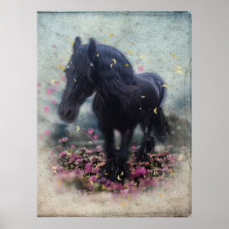 DIAMOND in Flowers ~ Poster