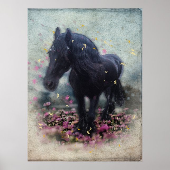 DIAMOND in Flowers ~ Poster (Front)