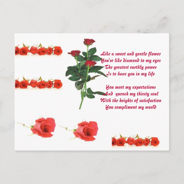 Diamond in my eyes postcard (Front)