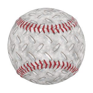 Diamond Industrial Style Background Customizable Baseball