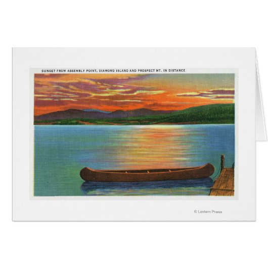 Diamond Island, Prospect Mt Cards (Front Horizontal)