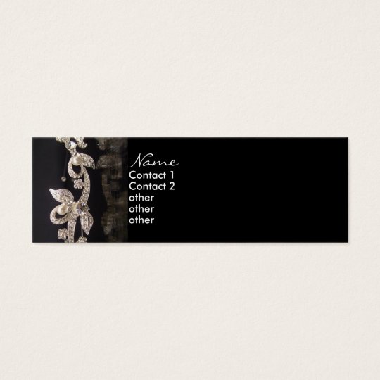 Diamond Jewelry Classic Profile Card