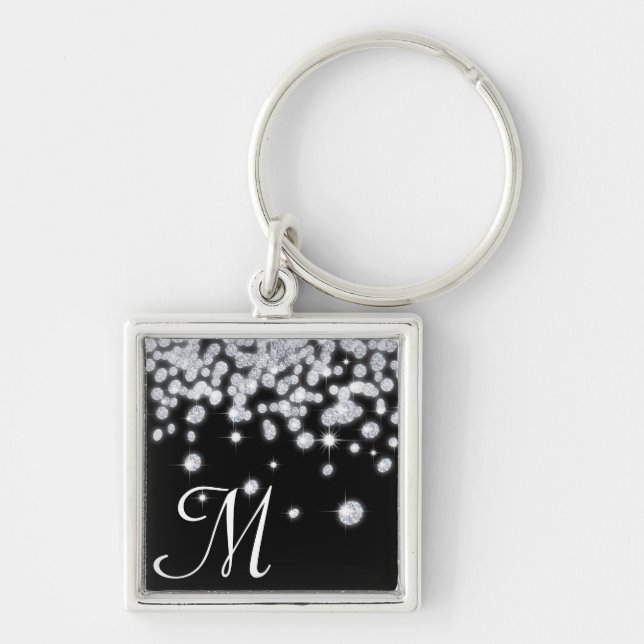 Diamond Jewels Jewelry Glitz Glam Glamou Key Chain (Front)