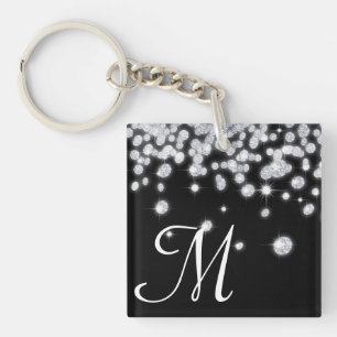 Diamond Jewels Jewelry Glitz Glam Glamou Key Chain