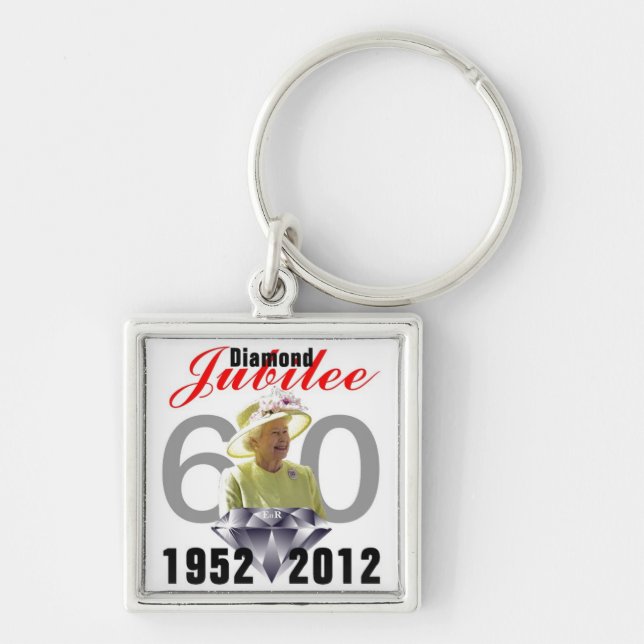Diamond Jubilee 1952-2012 Keychain (Front)