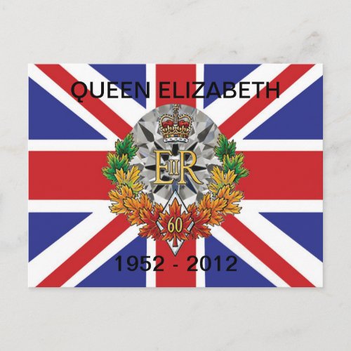 Diamond Jubilee 2012 60th Anniversary  Postcards