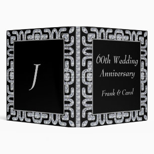 Diamond Jubilee 60th Wedding Anniversary Binder