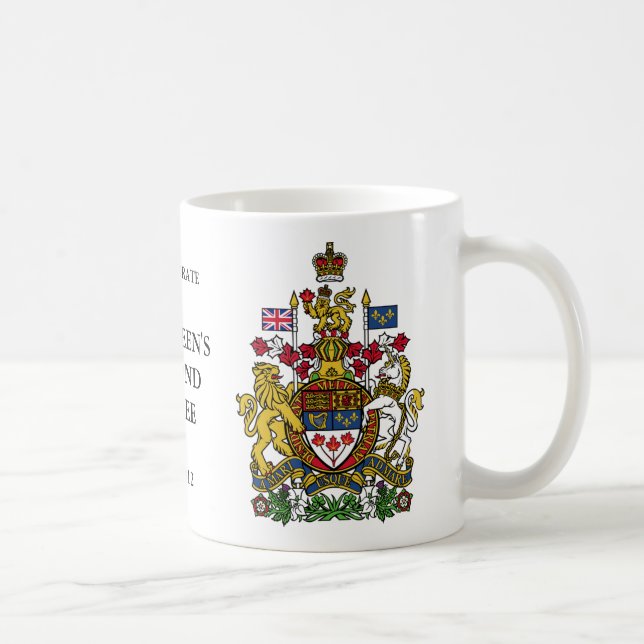 Diamond Jubilee Canada Coffee Mug (Right)