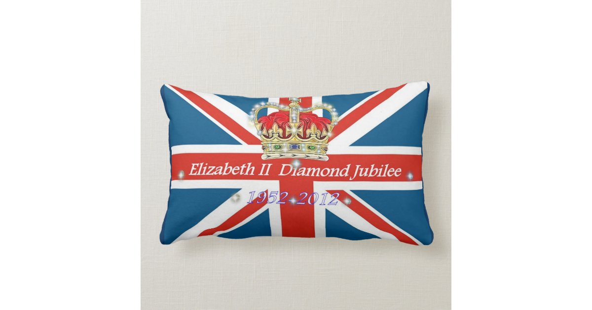 Diamond Jubilee Comemorative Pillow