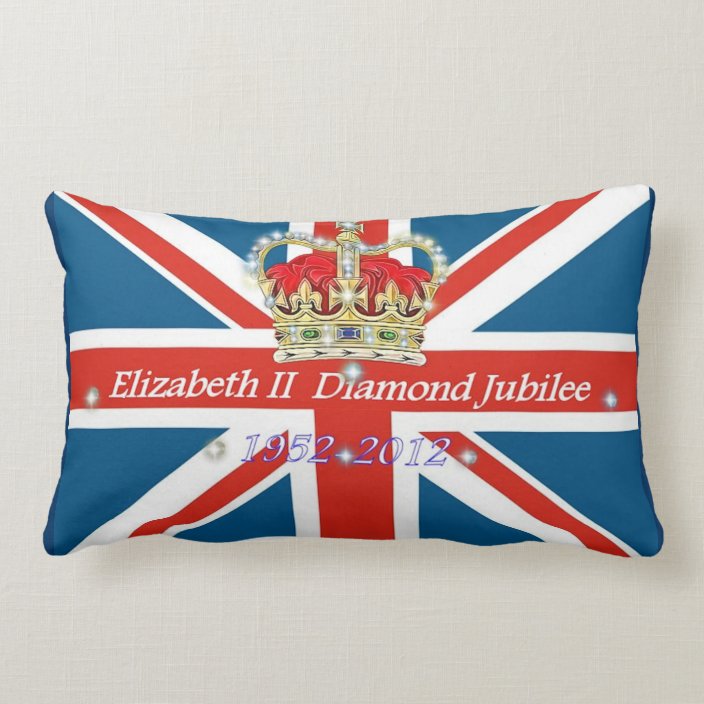 Diamond Jubilee Comemorative Pillow