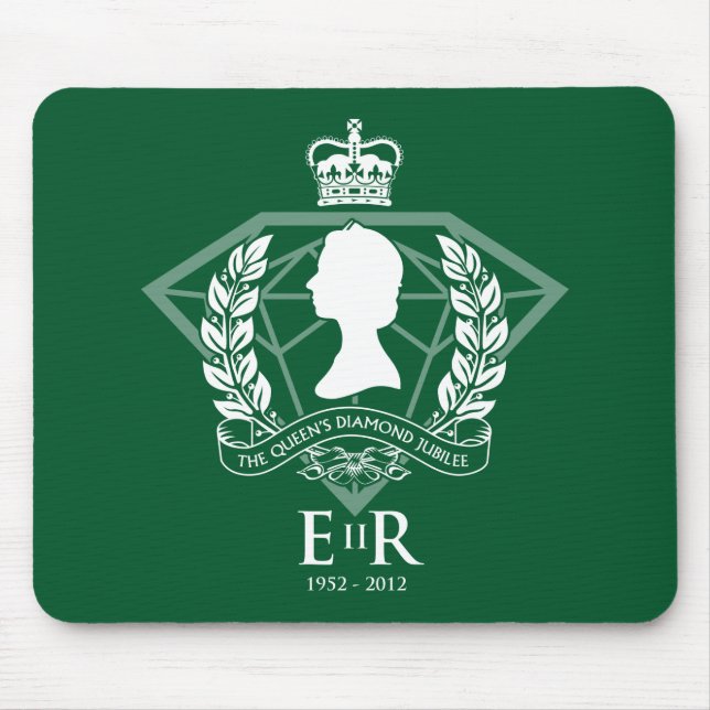 Diamond Jubilee Commemorative Mousemat Mouse Pad (Front)