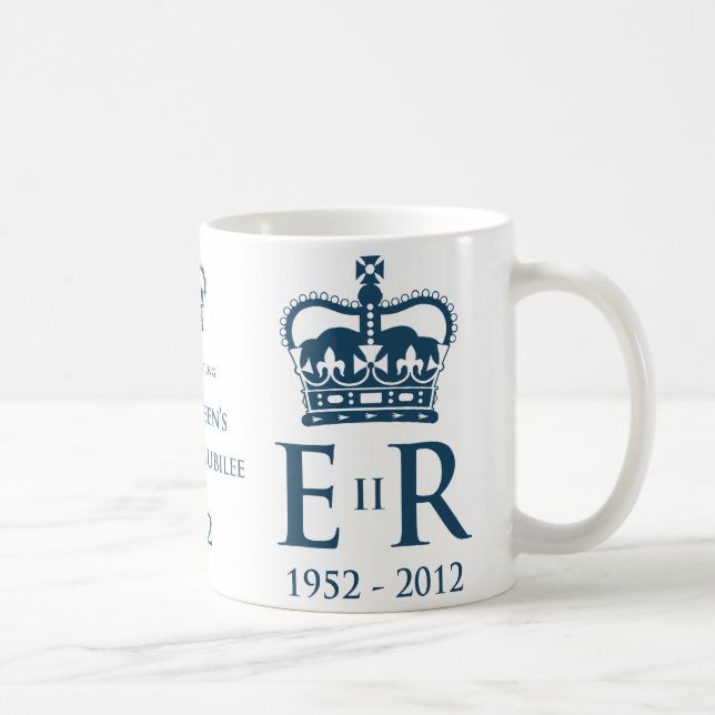 Diamond Jubilee Commemorative Mug (Right)