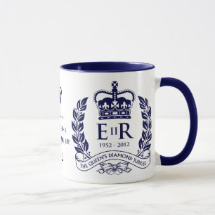 Diamond Jubilee Commemorative Mug