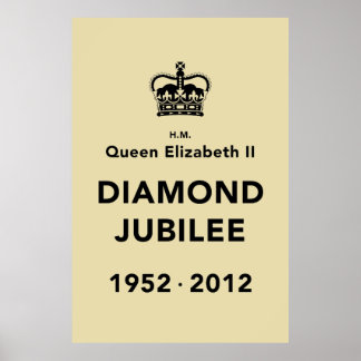 Diamond Jubilee Commemorative Poster [Calm]