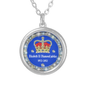 Diamond Jubilee Crown Pendant