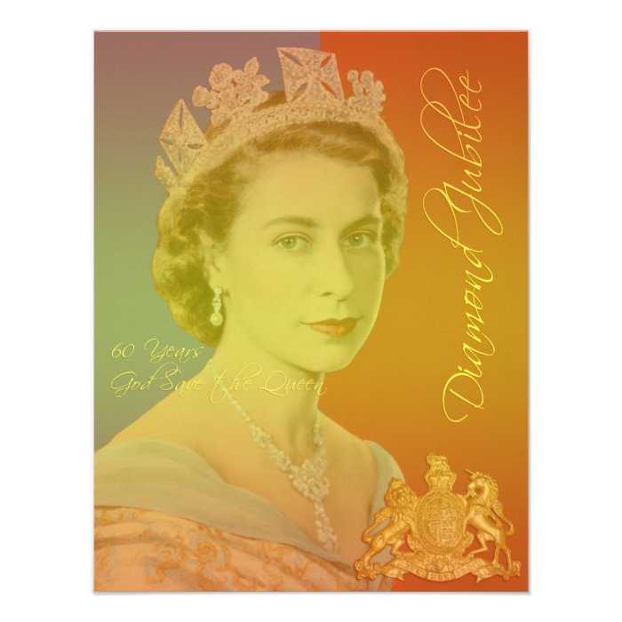 Diamond Jubilee party invitations