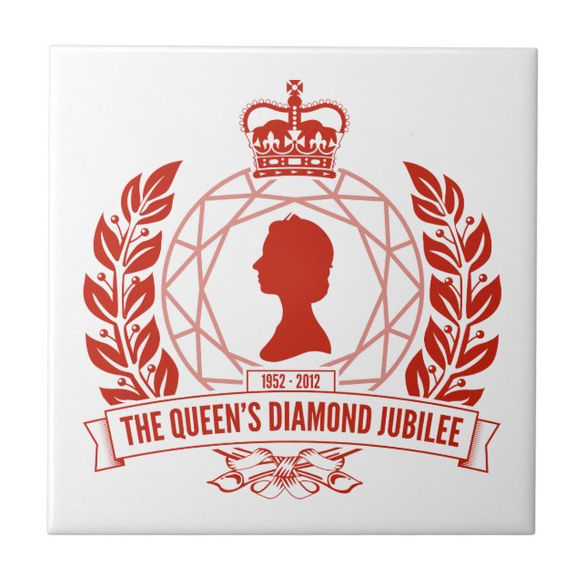 Diamond Jubilee Souvenir Tile [Facet] (Front)