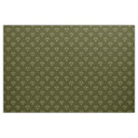 Diamond - Khaki on Dark Olive Fabric