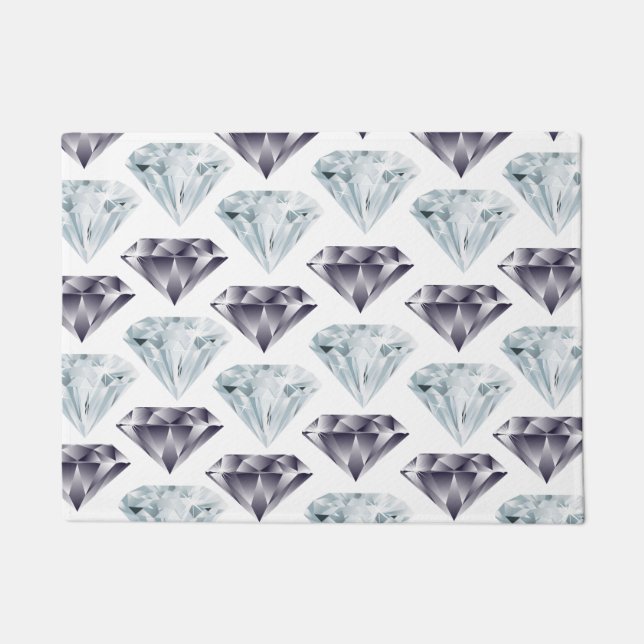 Diamond Kitchen Floor Mat Kitchen Mat (Front)