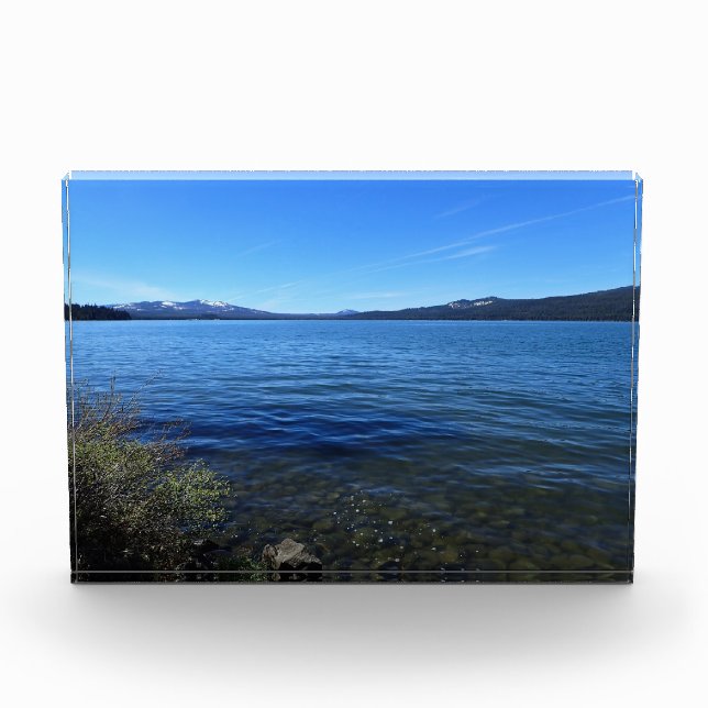 Diamond Lake, Oregon Photo Block (Front)