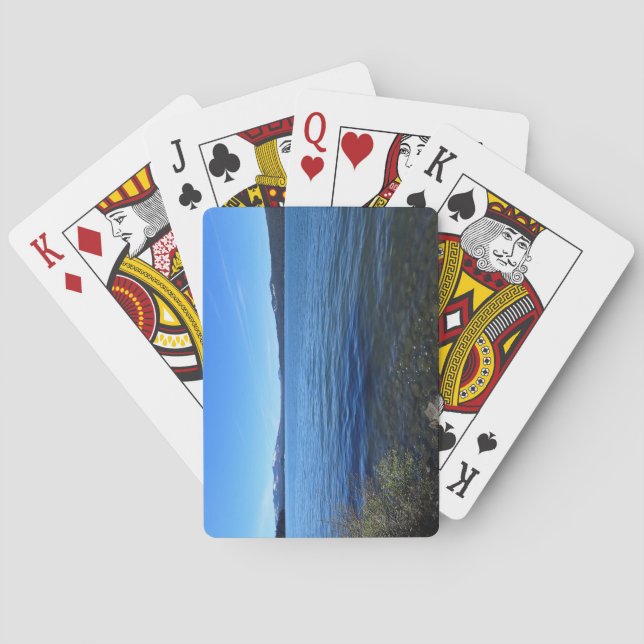 Diamond Lake, Oregon Poker Cards (Back)