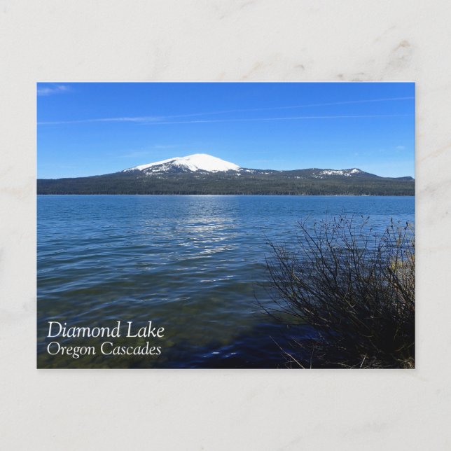 Diamond Lake, Oregon Postcard (Front)