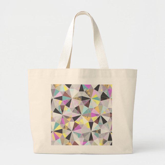 Diamond Large Tote Bag (Front)