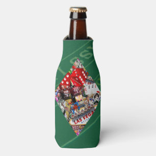 Diamond - Las Vegas Playing Card Shape Bottle Cooler