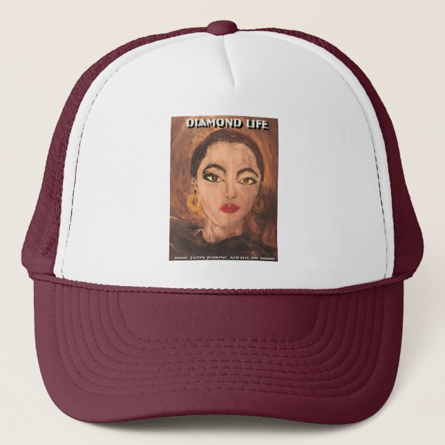 Diamond Life Trucker Hat (Front)