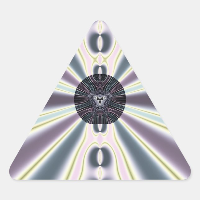 Diamond Lights Triangle Sticker (Front)