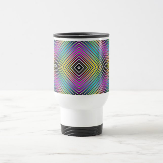 Diamond lines Mug (Center)