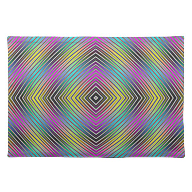 Diamond lines  Placemats (Front)