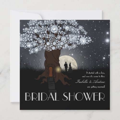 Diamond Love Tree Invites