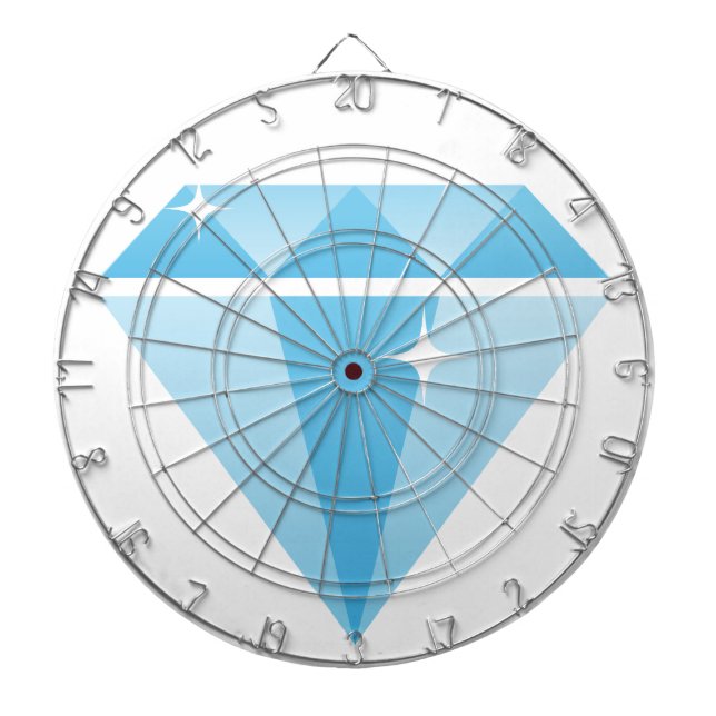 Diamond Metal Cage Dartboard (Front)