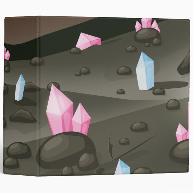 Diamond Mine 3 Ring Binder (Front/Spine)