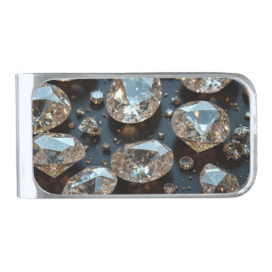 Diamond money clip real diamond luxury