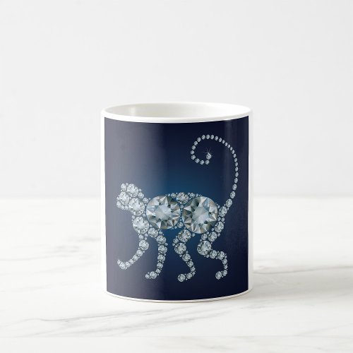 Diamond Monkey Coffee Mug