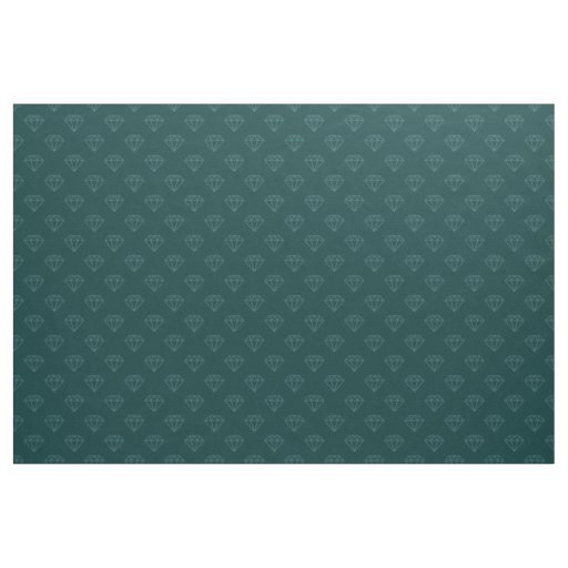 Diamond - Moss Green on Dk Moss Green Fabric